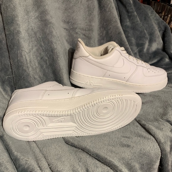 Nike Air Force, one white size 12 - Picture 2 of 3